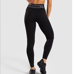 gymshark high rise black flex leggings
